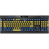 Sweden Flag Distressed K95 RGB PLATINUM Mechanical Gaming Keyboard Skin